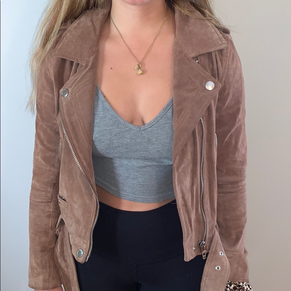 Suede jacket